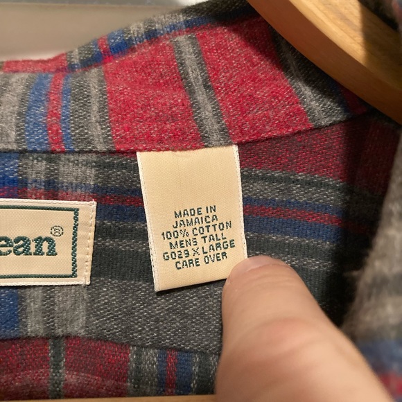 Vintage L.L. Bean Flannel - Picture 3 of 4